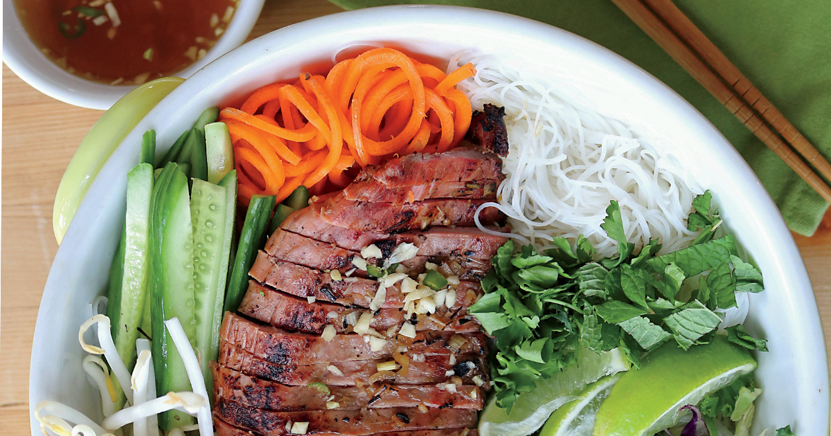 Classic Vietnamese Noodle Bowl